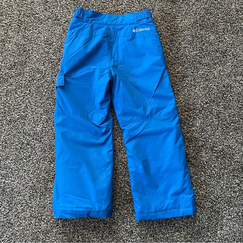 Columbia Ice Slope ll Blue Waterproof Insulated Snow Ski Hike Pants Size XS 6/7 - Picture 10 of 13